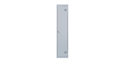 Dulap vestiar SOM-1/30/1  (1800x300x500 mm) 
