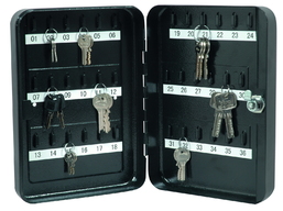 Шкаф для 20 ключей VIRO (Италия)|5268 Black|(200x160x80 мм)