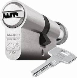 Цилиндр №3 Ni MAUER Elite1 82 мм (41х41T мм) Ключ-Тумблер