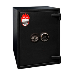 Seif pentru casa și birou GRIFFON FRS.57.E BLACK (580x465x478 mm) Antifoc 