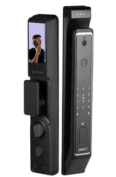 Умный замок PES Alabay Black моторный| с Face-ID