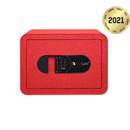 Сейф мебельный для дома и офиса GRIFFON MySafe MSR.25.E.Red (250х350х260 мм)