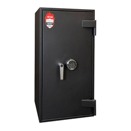 Seif pentru casa și birou GRIFFON FRS.90.E BLACK (920x520x475 mm) Antifoc 