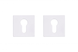 Set de rozete de cilindru pentru uși|A25-EH (White)