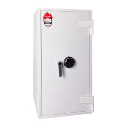 Seif pentru casa și birou GRIFFON FRS.90.E WHITE (920x520x475 mm) Antifoc 