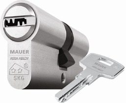Цилиндр №40 Ni MAUER Elite1 87 мм (41х46 мм) Ключ-Ключ