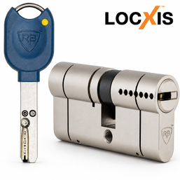 RB-LOCKS  Цилиндр LOCXIS 62 мм (31х31 мм) Никель   Ключ-Ключ