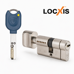 RB-LOCKS  Цилиндр LOCXIS 100 мм (T50х50) Никель   Ключ-Тумблер