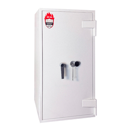Seif pentru casa și birou GRIFFON FRS.90.K WHITE (920x520x475 mm) Antifoc Antiefracție