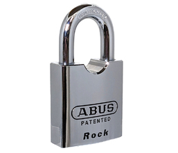 Замок навесной ABUS (Германия) ROCK-83/55 BRAVUS-3000 дужка и корпус из закаленной стали, 3 ключа